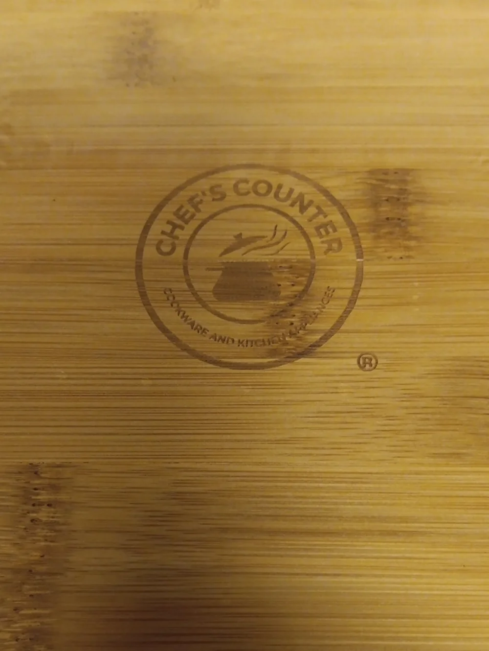 Bamboo Football Serving Tray - Natural Wood